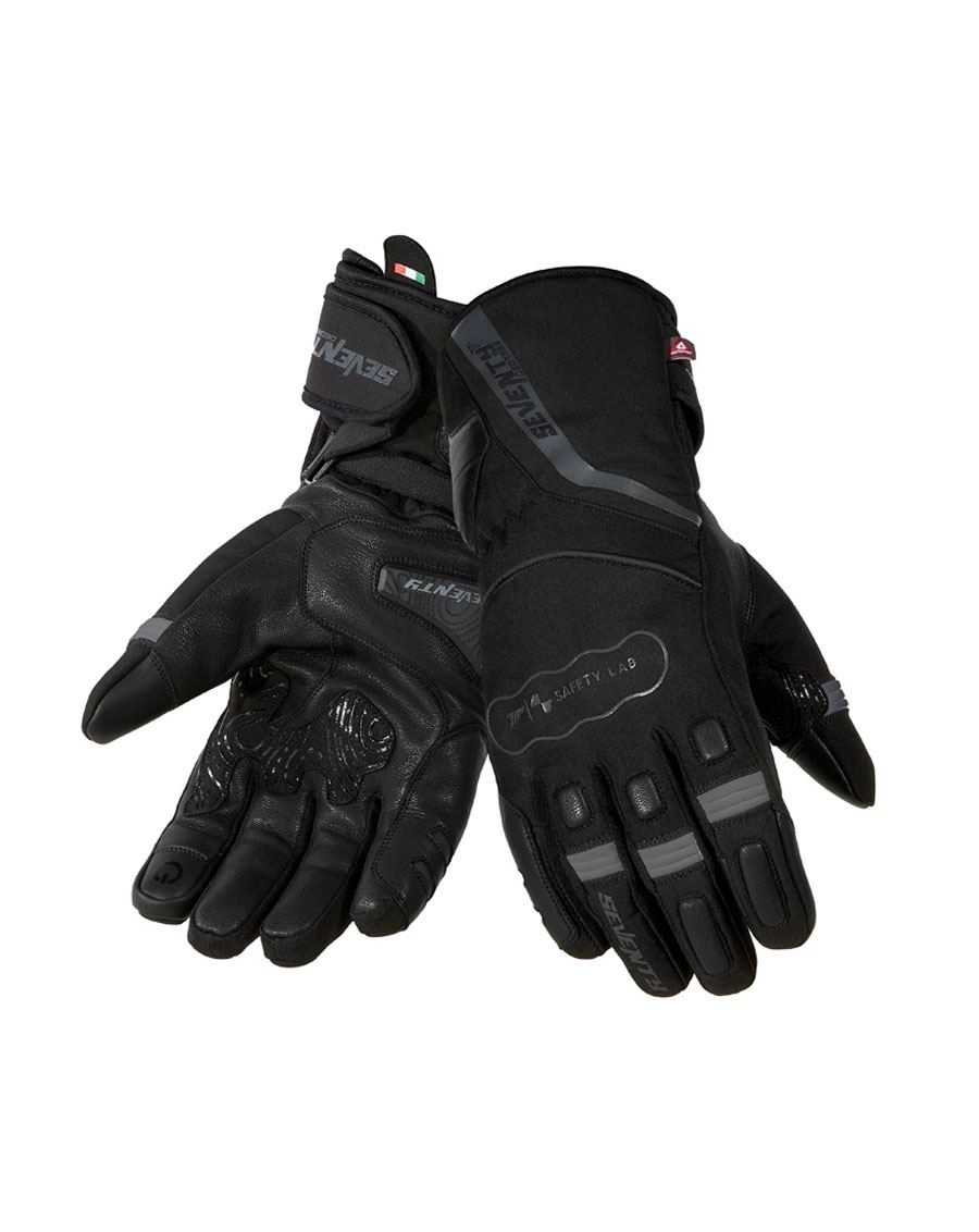 Gobi rukavice SD-T7 crno sive 1
